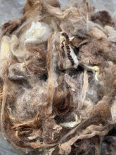 Load image into Gallery viewer, Romney Purebred wool washed fleece locks 2 lbs